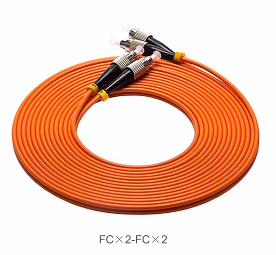 3 mètres Sc-St Câble à fibre optique Cordon de raccordement duplex multimode