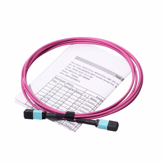 Cordon de raccordement à fibre optique en usine en Chine LC/SC/FC/ST/MTRJ/E2000 Câble de raccordement PVC multimode monomode LSZH avec RoHS CE